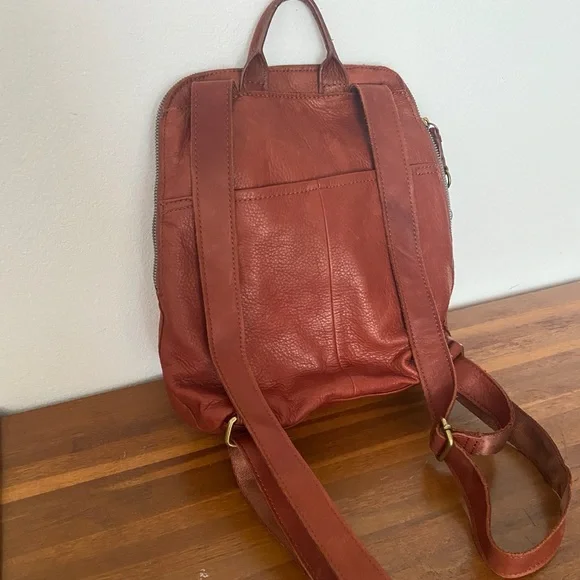 Women’s Leather Backpack Purse - Picture 2 of 3